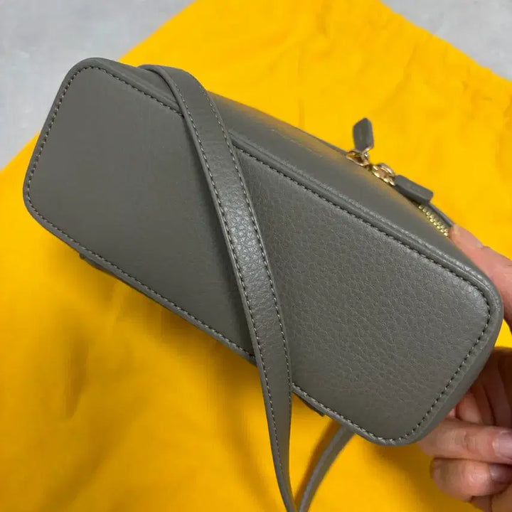 [BUNJANG] FIBRENO Vanity Bag (Small) - Khaki Gray / FIBRENO 피브레노 인기백_카키그레이 베니티백
