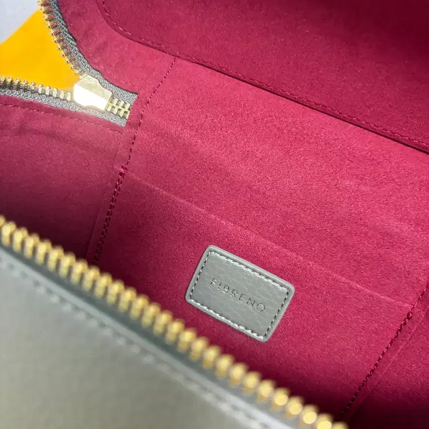 [BUNJANG] FIBRENO Vanity Bag (Small) - Khaki Gray / FIBRENO 피브레노 인기백_카키그레이 베니티백