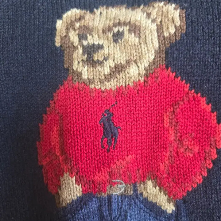 [BUNJANG] Polo 9-Month Bear Knit / 키즈공용9개월 폴로 곰돌이 니트