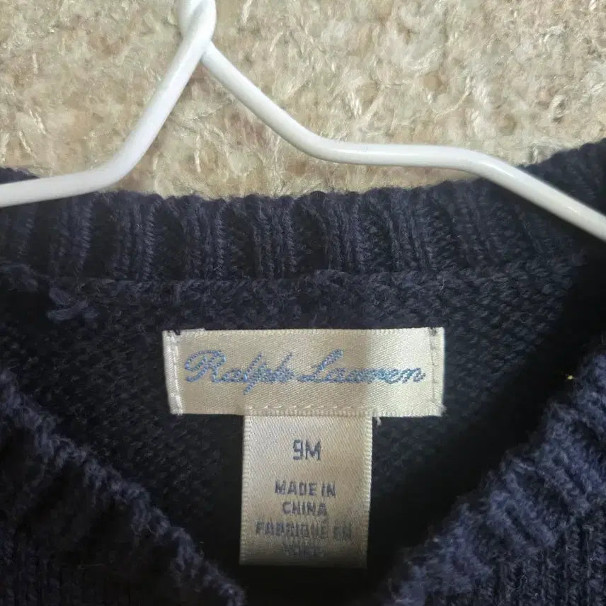 [BUNJANG] Polo 9-Month Bear Knit / 키즈공용9개월 폴로 곰돌이 니트