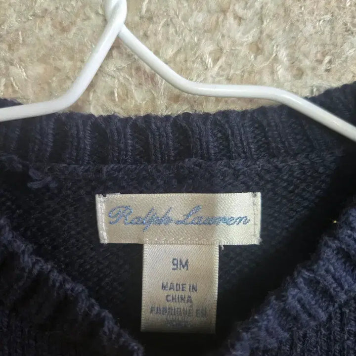 [BUNJANG] Polo 9-Month Bear Knit / 키즈공용9개월 폴로 곰돌이 니트