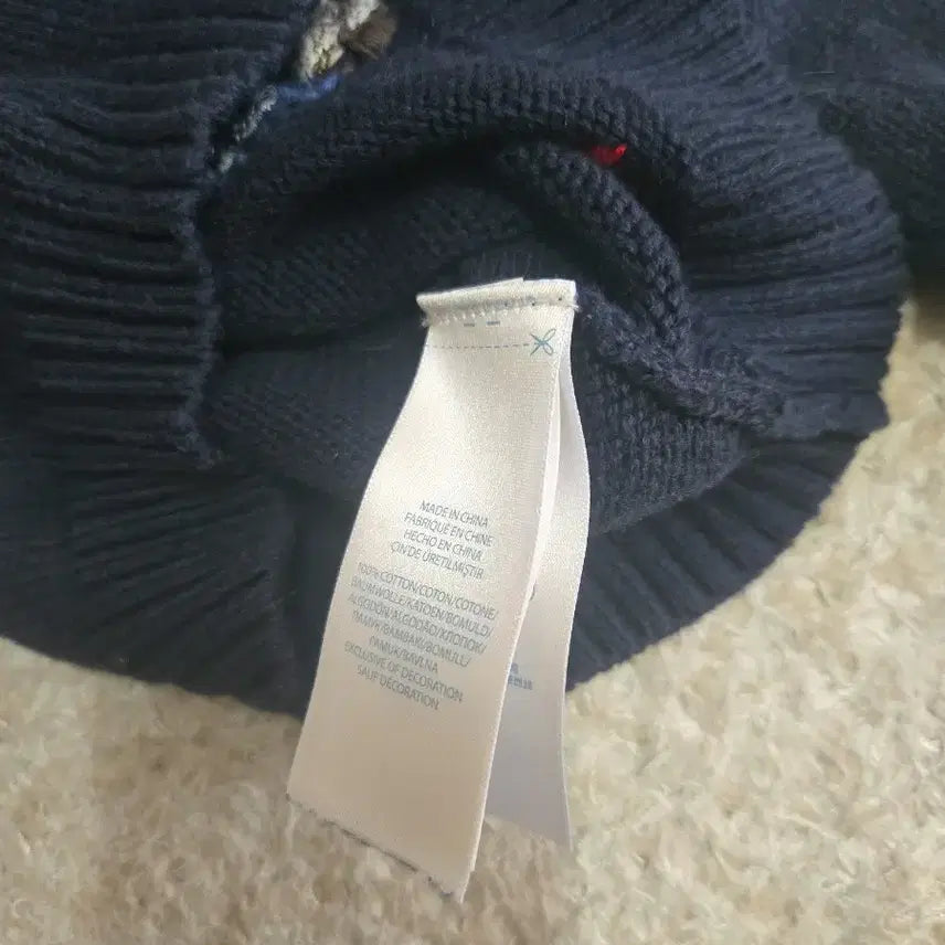 [BUNJANG] Polo 9-Month Bear Knit / 키즈공용9개월 폴로 곰돌이 니트