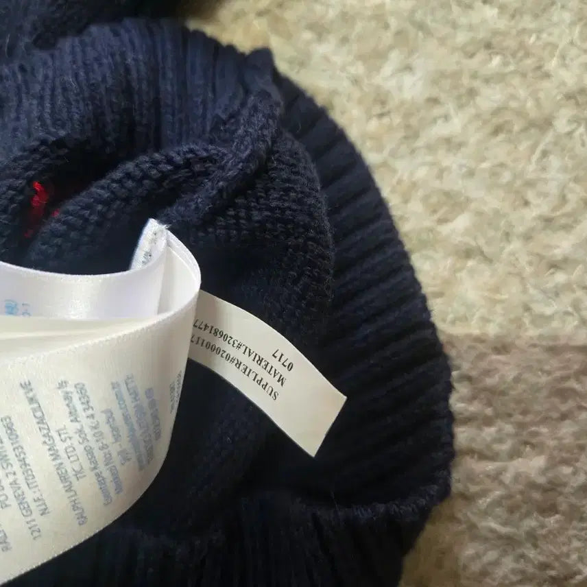 [BUNJANG] Polo 9-Month Bear Knit / 키즈공용9개월 폴로 곰돌이 니트