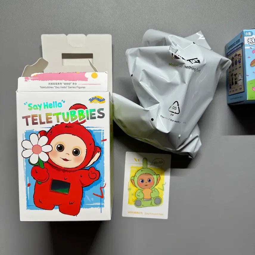 [BUNJANG] Popmart Teletubbies Hello Series Dipsy Keyring / [정품 미개봉] 팝마트 텔레토비 안녕 시리즈 키링 - 뚜비 토스트