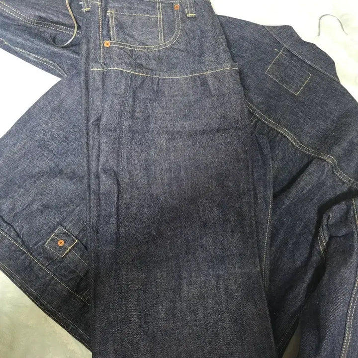 [BUNJANG] Buzz Rickson WW2 Denim Jacket & Denim Pants / BUZZ RICKSON  WW2 대전판 데님 자켓 + 데님 팬츠