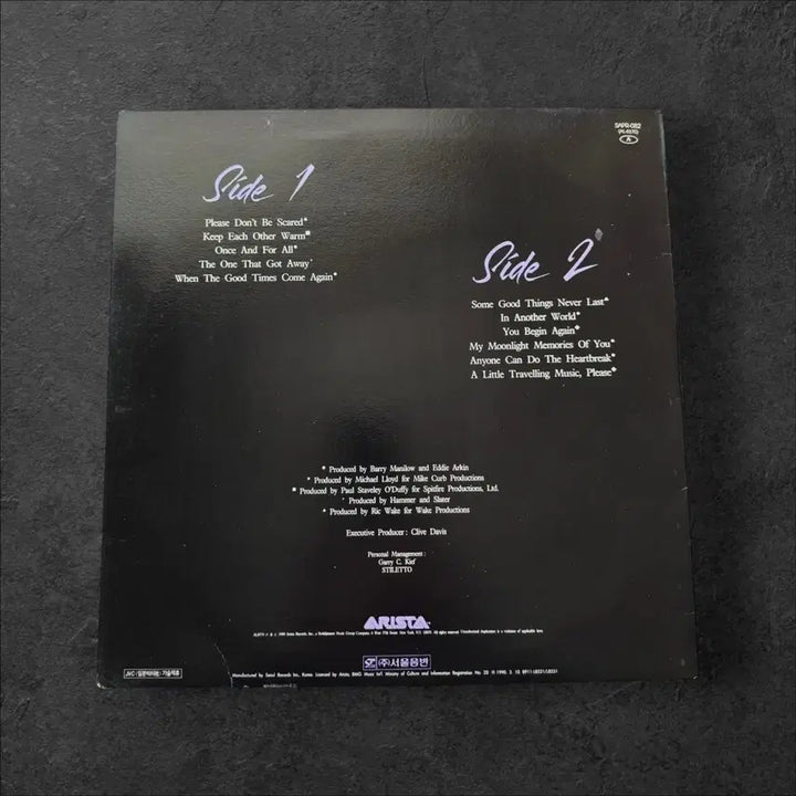 [BUNJANG] Barry Manilow LP Vinyl Record / Barry Manilow 배리 매닐로우 LP 음반