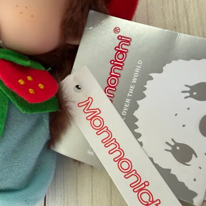 [BUNJANG] monmonichi Strawberry Doll Keyring / monmonichi 몬모니치 딸기 인형 키링