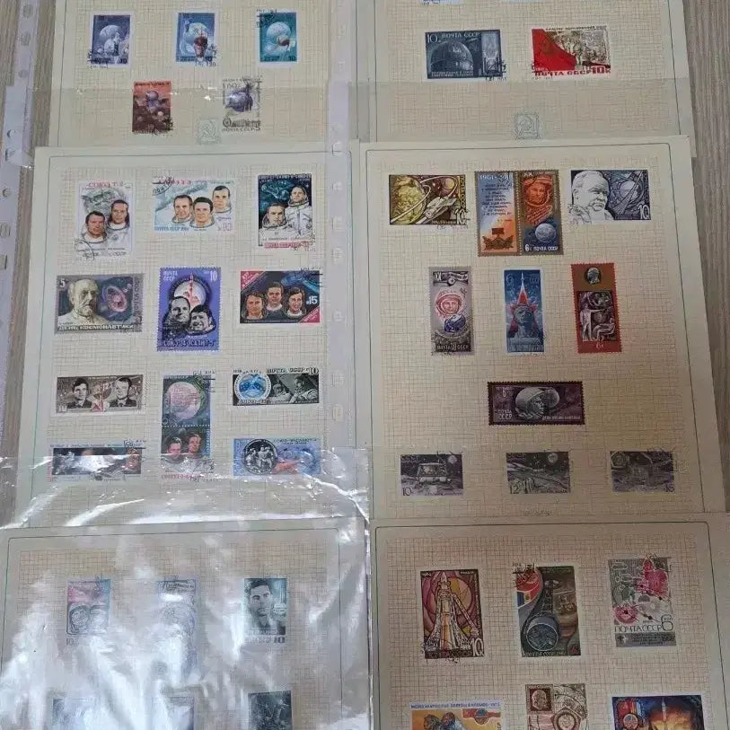 [BUNJANG] USSR Space Stamps / 우주 관련 구 소련 우표