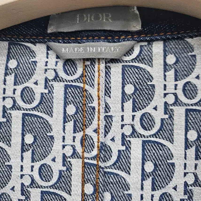 [BUNJANG] Dior Oblique Denim Jacket / 디올 오블리크 청 자켓 56