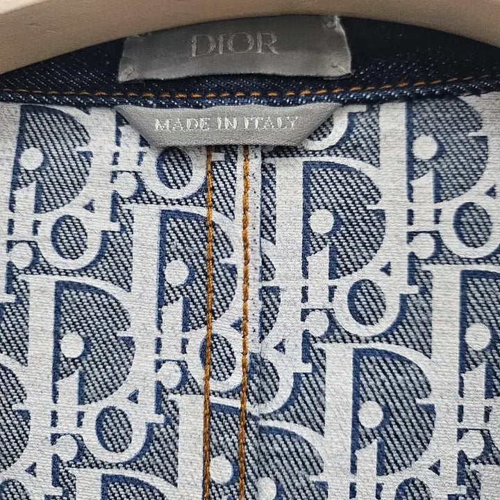 [BUNJANG] Dior Oblique Denim Jacket / 디올 오블리크 청 자켓 56