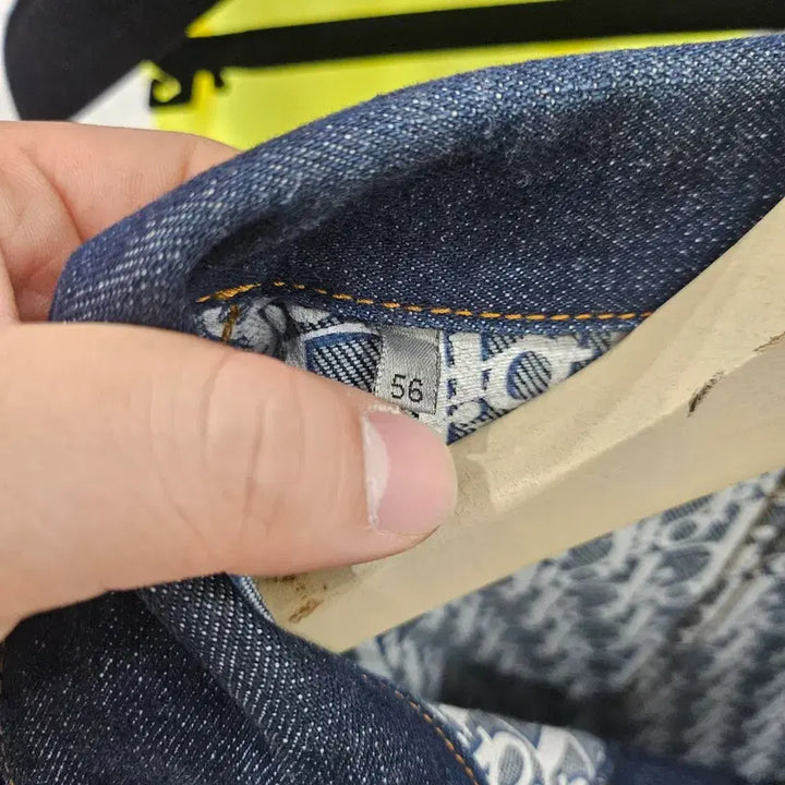 [BUNJANG] Dior Oblique Denim Jacket / 디올 오블리크 청 자켓 56