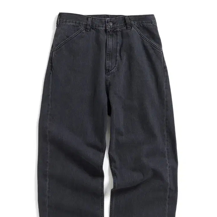 [BUNJANG] Hatching Room Curve Jeans (S) Washed Black / 해칭룸 커브진 2(S)사이즈 워시드 블랙