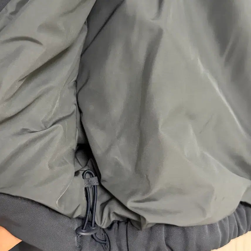 [BUNJANG] AMOMENTO Dark Navy Crop Blouson Jacket / 아모멘토 다크네이비 크롭 블루종 점퍼 0사이즈 새상품