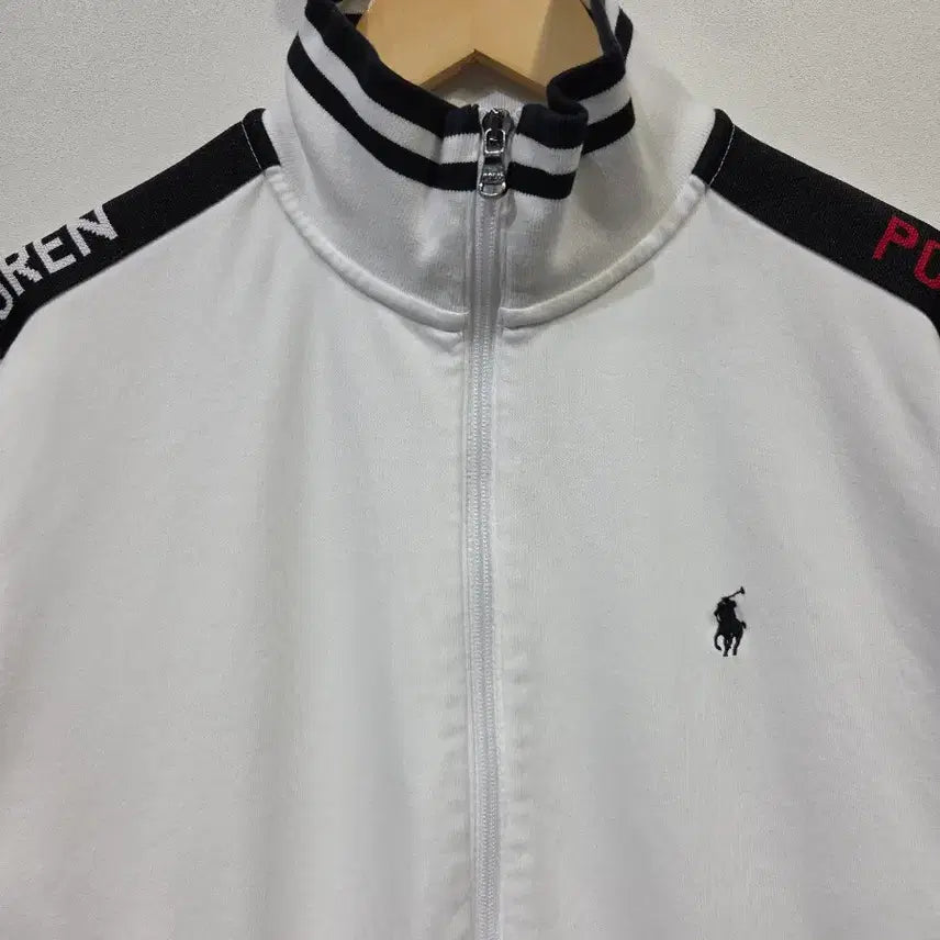 [BUNJANG] Polo Ralph Lauren Logo Tape Track Jacket / 폴로 랄프로렌 로고 테이프 트랙 집업 자켓