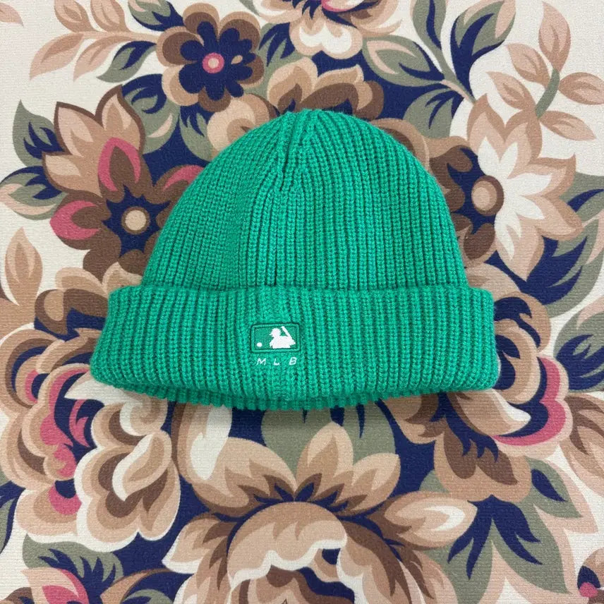 [BUNJANG] MLB New York Yankees Logo Beanie (Green) / 엠엘비MLB 뉴욕양키즈 로고 비니(그린)