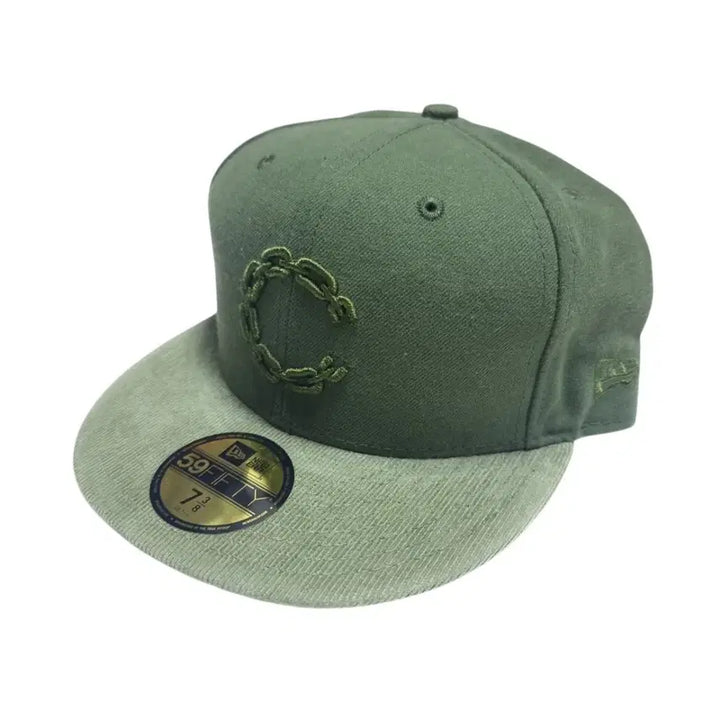 [BUNJANG] New Era C Logo Corduroy Snapback / 새상품 뉴에라 C로고 코듀로이 스냅백