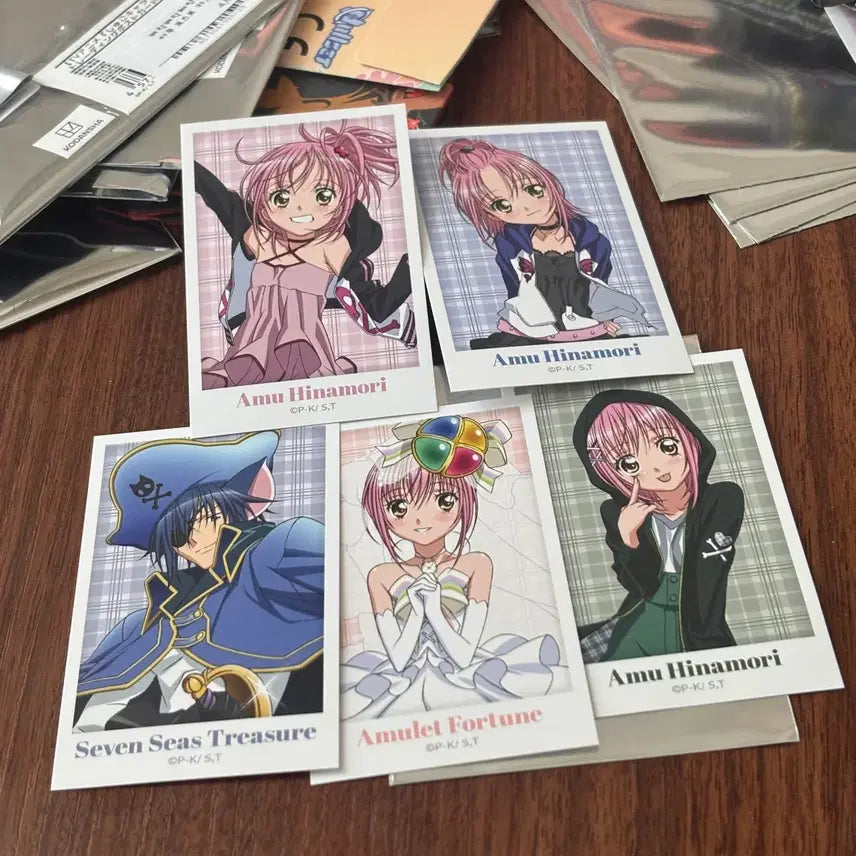 [BUNJANG] Shugo Chara Character Change Pop-up Polaroid Bundle Set / 판매/교환) 캐캐체 캐릭캐릭체인지 슈고카라 팝업 폴라 일괄