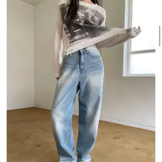 [BUNJANG] Suede Leopard Mules (Size 250) / 스웨이드 레오파드 뮬 250 새상품