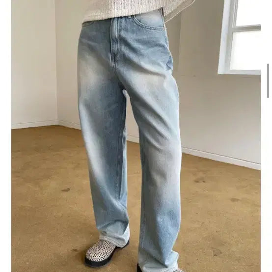 [BUNJANG] Suede Leopard Mules (Size 250) / 스웨이드 레오파드 뮬 250 새상품