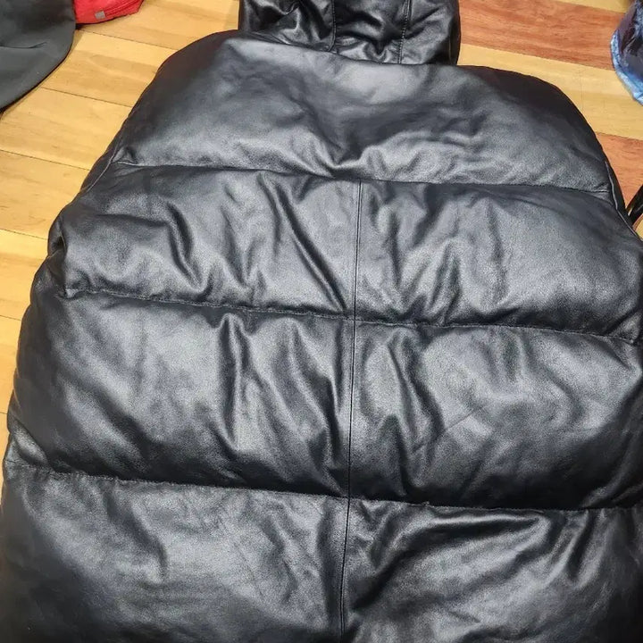 [BUNJANG] ROBO Goose Down Lambskin Padded Jacket / ROBO구스다운양가죽77