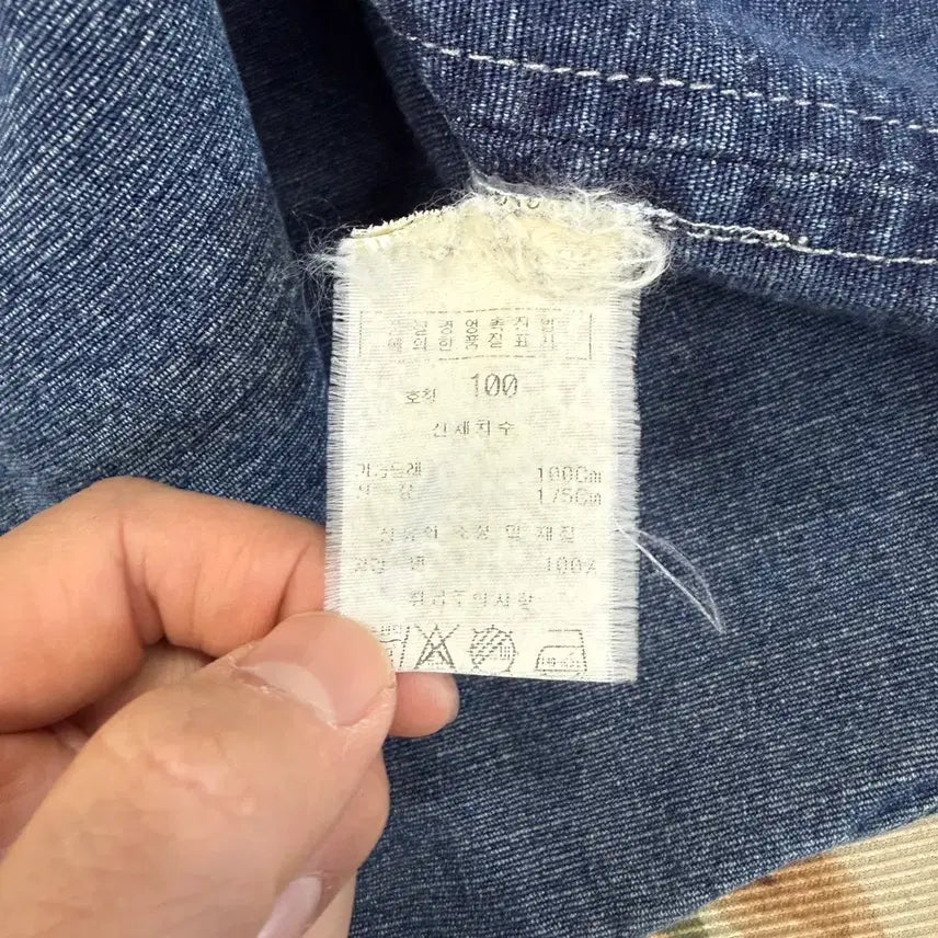 [BUNJANG] MAJAH FLAVAH Denim Shirt / (L)00s 마자 플라자 MAJAH FLAVAH 데님셔츠