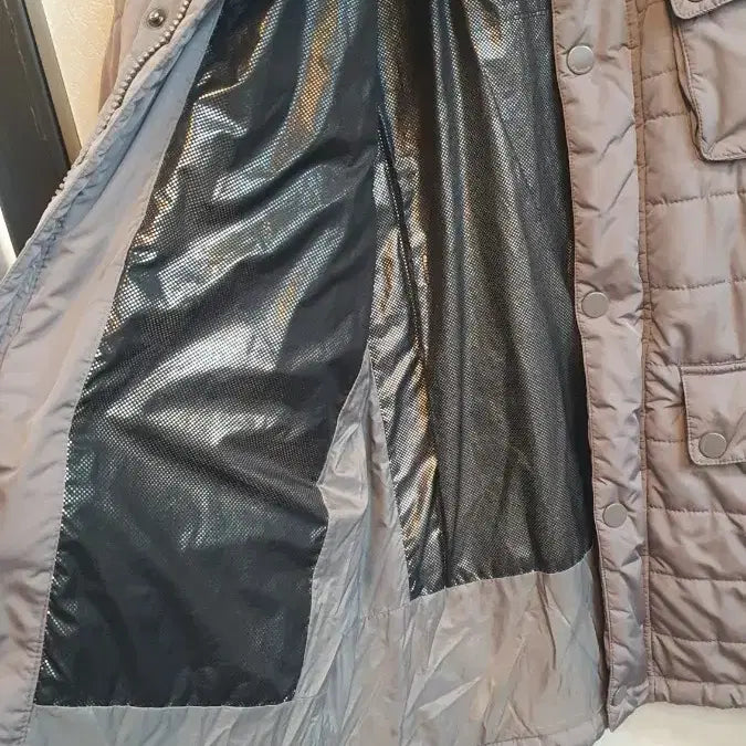 [BUNJANG] Columbia Quilted Jacket Gray 105 / 컬럼비아 퀼팅 자켓 그레이105