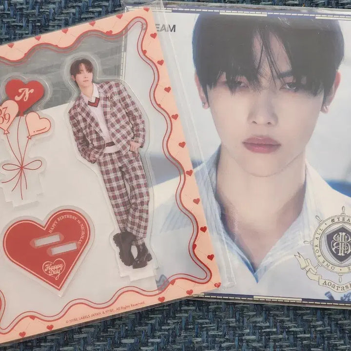 앤팀 니콜라스 아오아라시 개봉 개인엽서o 포카x 25생일아크스타