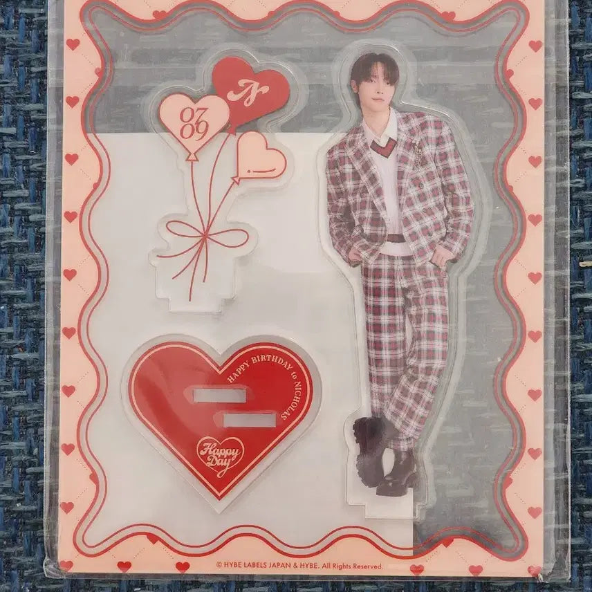 앤팀 니콜라스 아오아라시 개봉 개인엽서o 포카x 25생일아크스타