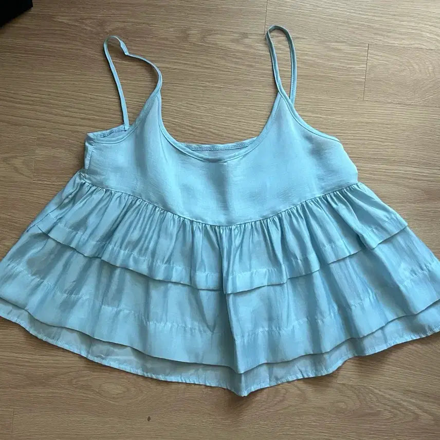 [BUNJANG] 뷔스티에 / [새상품] 하늘색 뷔스티에