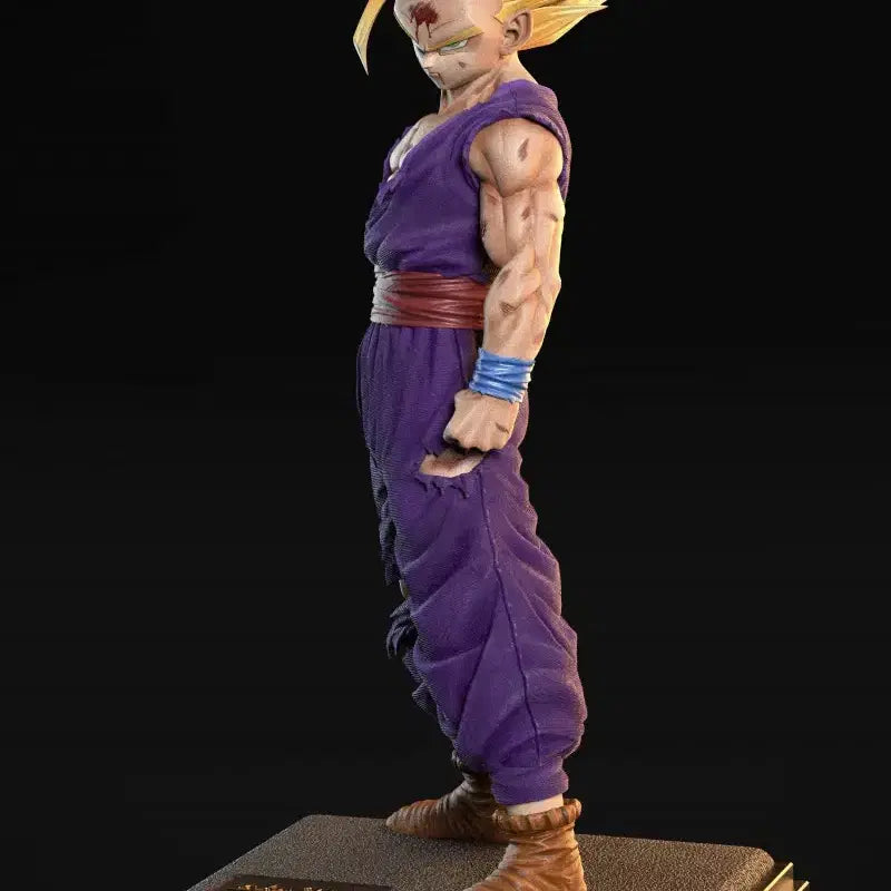 [BUNJANG] 2% Studio Son Gohan Super Saiyan 2 Figure / 초할인-드래곤볼 레진 - 2 %  초2 오반  미개봉 1/4