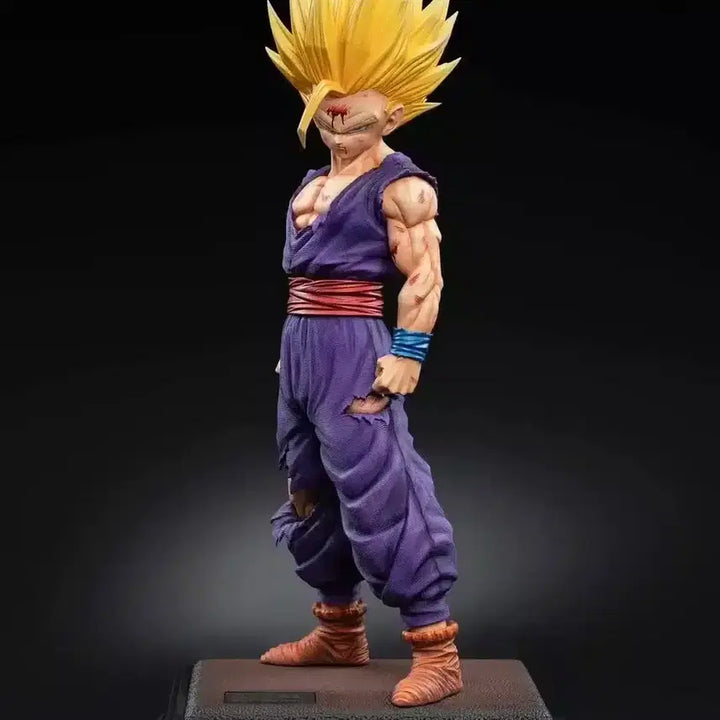 [BUNJANG] 2% Studio Son Gohan Super Saiyan 2 Figure / 초할인-드래곤볼 레진 - 2 %  초2 오반  미개봉 1/4