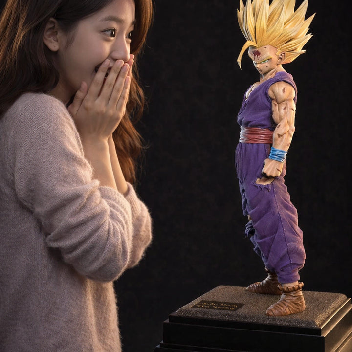 [BUNJANG] 2% Studio Son Gohan Super Saiyan 2 Figure / 초할인-드래곤볼 레진 - 2 %  초2 오반  미개봉 1/4