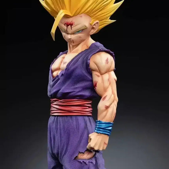[BUNJANG] 2% Studio Son Gohan Super Saiyan 2 Figure / 초할인-드래곤볼 레진 - 2 %  초2 오반  미개봉 1/4