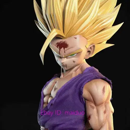 [BUNJANG] 2% Studio Son Gohan Super Saiyan 2 Figure / 초할인-드래곤볼 레진 - 2 %  초2 오반  미개봉 1/4
