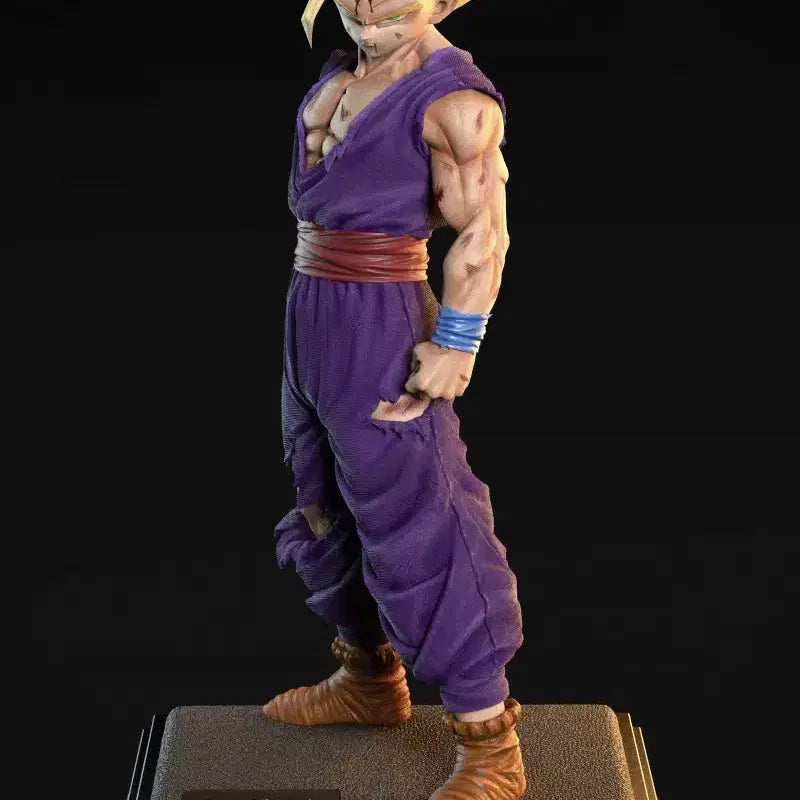 [BUNJANG] 2% Studio Son Gohan Super Saiyan 2 Figure / 초할인-드래곤볼 레진 - 2 %  초2 오반  미개봉 1/4