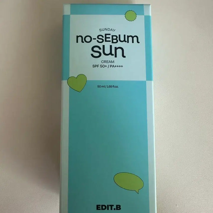 [BUNJANG] EDIT.B No Sebum Sunscreen / EDIT.B 노세범 선크림