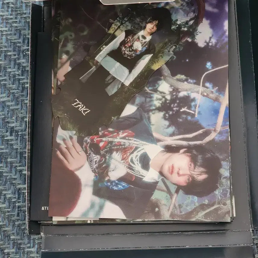 앤팀 타키 아오아라시 개봉 개인엽서o 포카x 백투라 포카만x