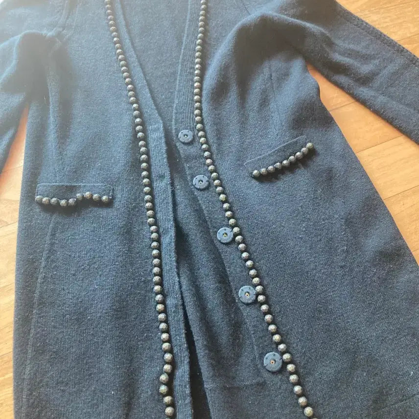 [BUNJANG] Mine Beaded Cardigan / 마인 구슬 장식 가디건 택포2만원