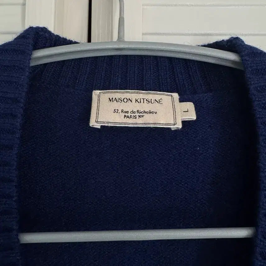 [BUNJANG] Maison Kitsune Baby Fox Cardigan L / 메종키츠네 베이비 폭스 가디건 L(정가 40만원대, 모 100%)