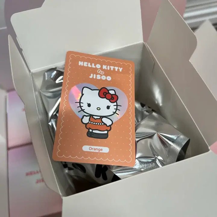[BUNJANG] Blackpink Jisoo Hello Kitty Collaboration Keyring Bundle Set / [헬로키티지수]콜라보 키티키링