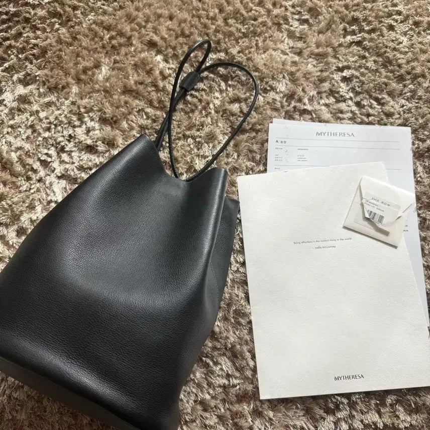 [BUNJANG] THE ROW JoeBackpack Black / THE ROW JoeBackpack 더로우 조백팩 블랙