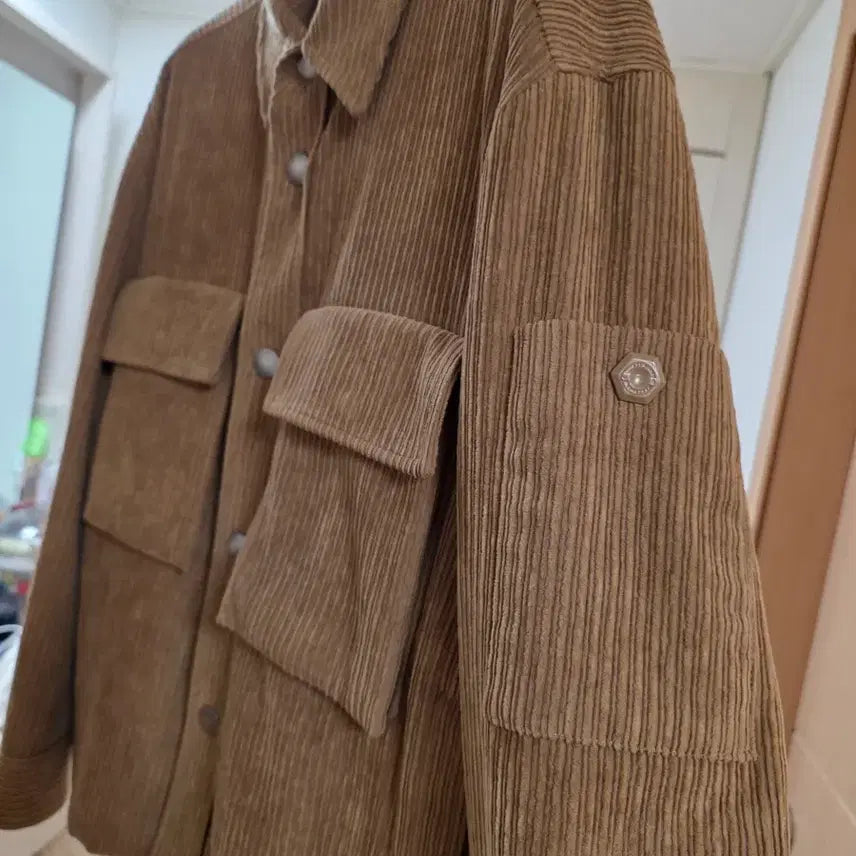 [BUNJANG] Solid Homme Corduroy Jacket / 솔리드옴므 골덴 자켓 브라운