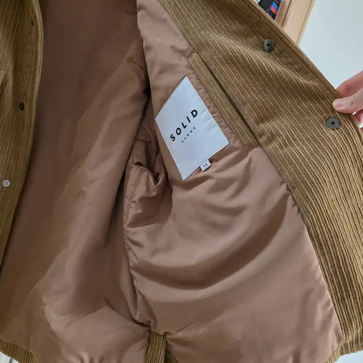 [BUNJANG] Solid Homme Corduroy Jacket / 솔리드옴므 골덴 자켓 브라운
