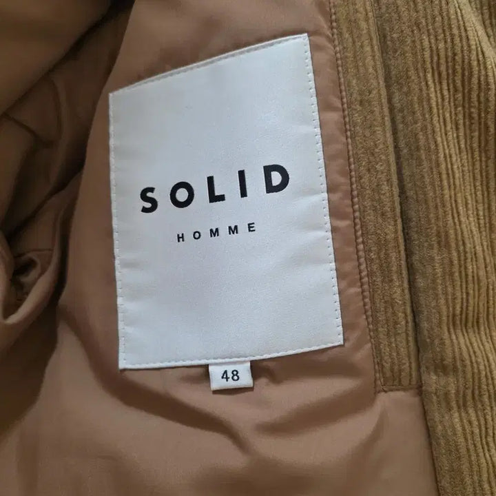 [BUNJANG] Solid Homme Corduroy Jacket / 솔리드옴므 골덴 자켓 브라운