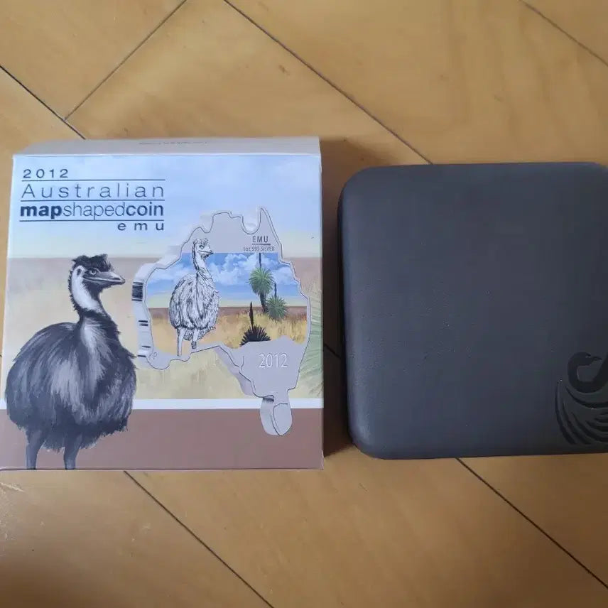 [BUNJANG] Australia Emu Silver Coin / 2012 호주 지도 에뮤 은화