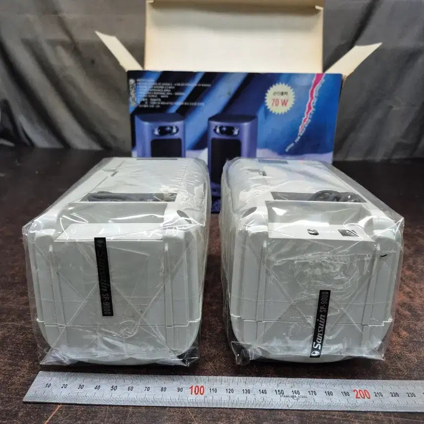 [BUNJANG] National SP4000K Vintage Computer Speakers / 1990년대 컴퓨터용 내쇼날 SP4000K 스피커 빈티지 박스