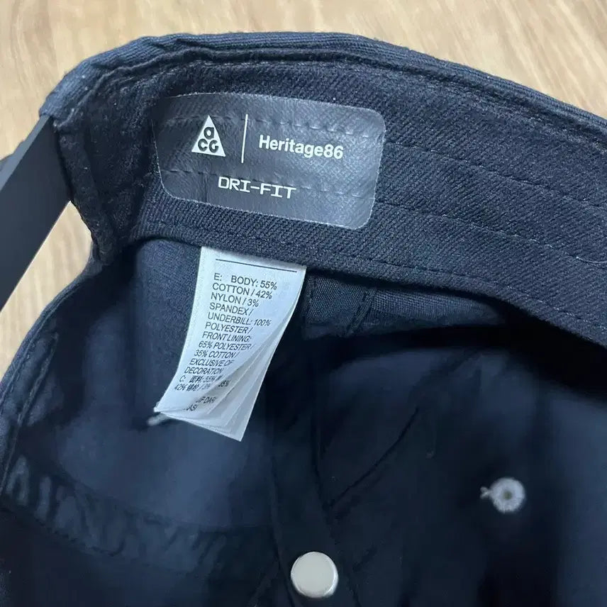 [BUNJANG] Nike ACG Heritage86 Black Ball Cap / 무료배송) 나이키 acg 헤리티지86 블랙 볼캡