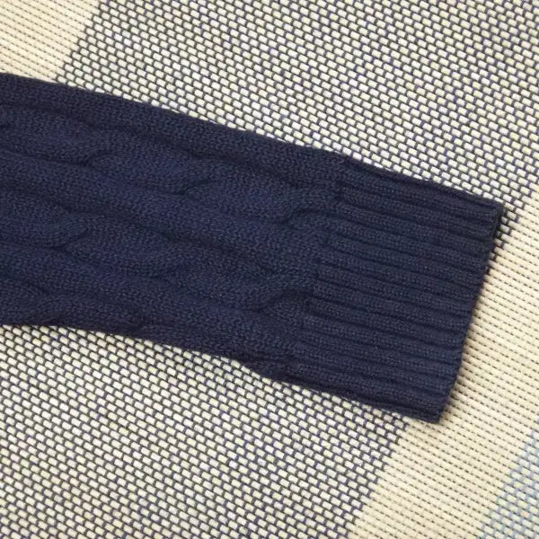 [BUNJANG] Polo Ralph Lauren Cable Knit Sweater / (M) 폴로랄프로렌 꽈배기 케이블 라운드넥 니트