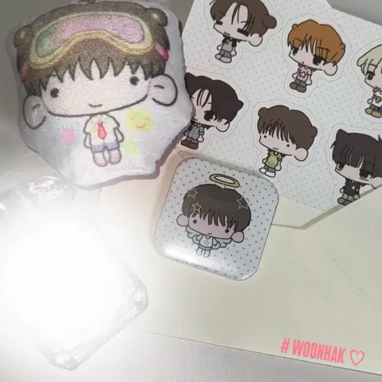 [BUNJANG] BOYNEXTDOOR Woonhak Doll Bundle Set / 급처)보이넥스트도어 운학 부쫀님 인형