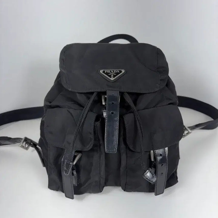 [BUNJANG] Prada Nylon Two-Pocket Small Backpack / 프라다 나일론 투포켓 스몰 백팩